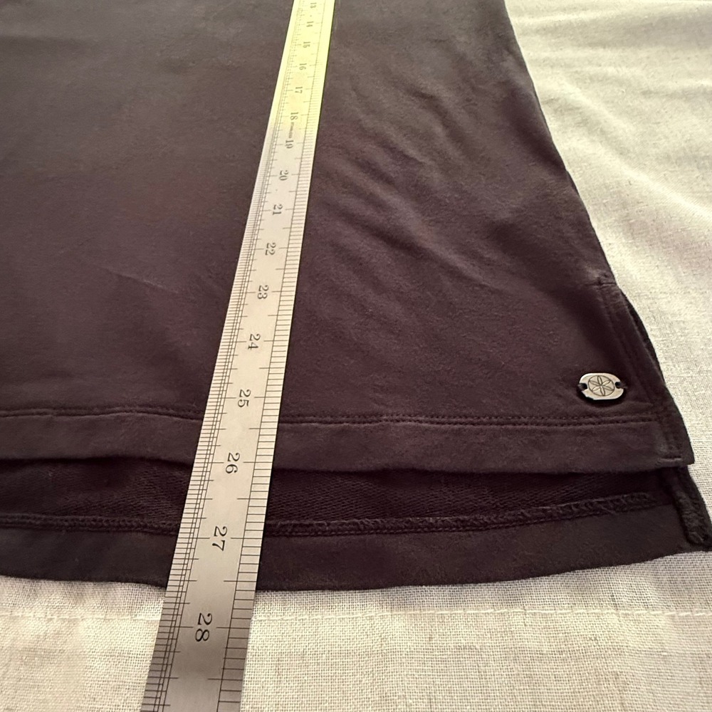 Gaiam Women's Black Small Sleeveless Cowl Neck Hoodie Yoga Activewear Top - Picture 11 of 12